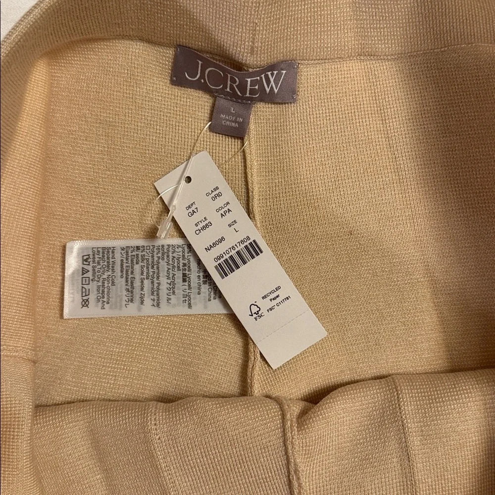 J.Crew Sailor sweater trouser in TENCEL™ lyocell blend CH663